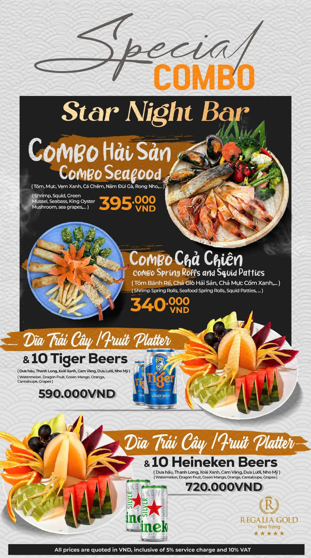 Combo hiện có